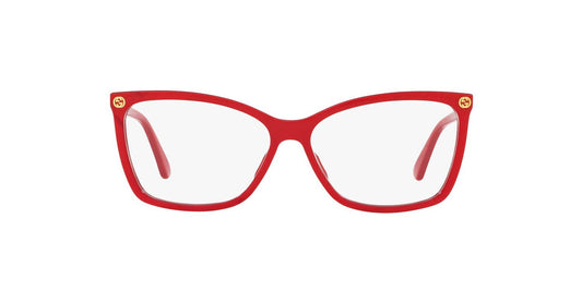 Anteojos Ópticos Gucci GC001018 Gg0025O Rojo