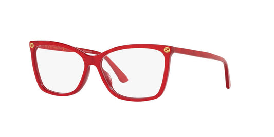 Anteojos Ópticos Gucci GC001018 Gg0025O Rojo