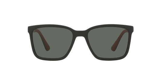 Anteojos De Sol Jean Monnier J84171 Matte Black Full Dark Green Verde/Negro