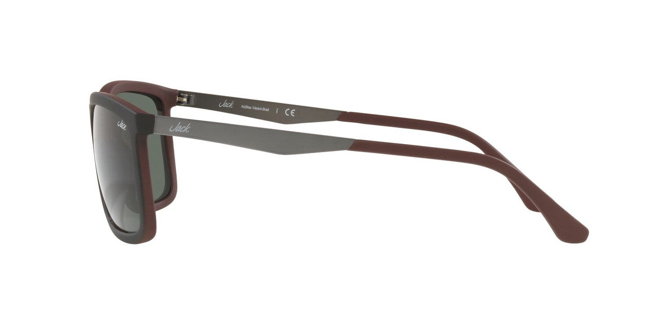 Anteojos De Sol Jack Pacific JK1035UM Gris/Burdeo