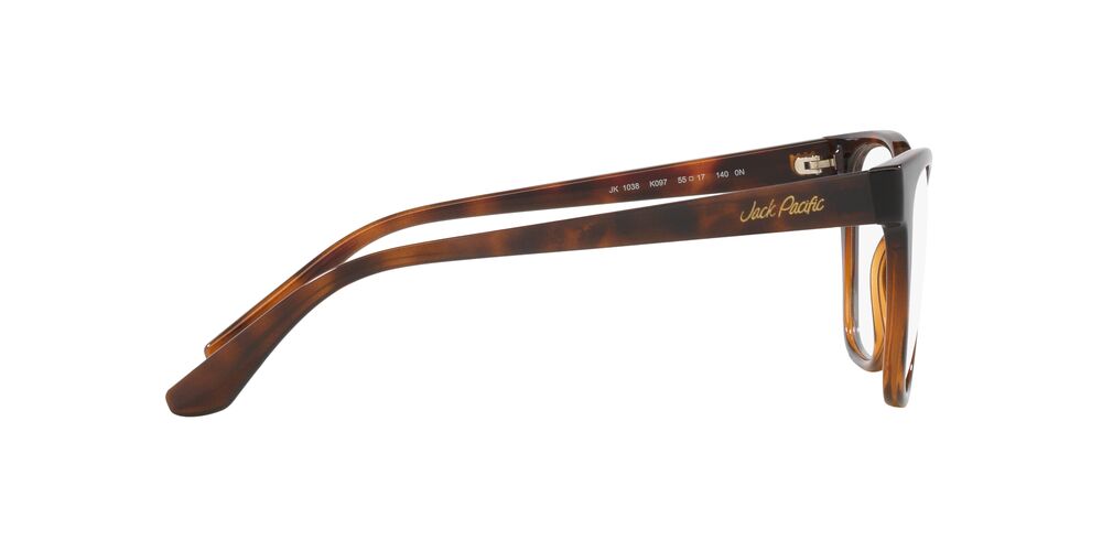 Anteojos De Sol Jack Pacific 0JK1038 Dark Havana Gradient Brown Café/Havana