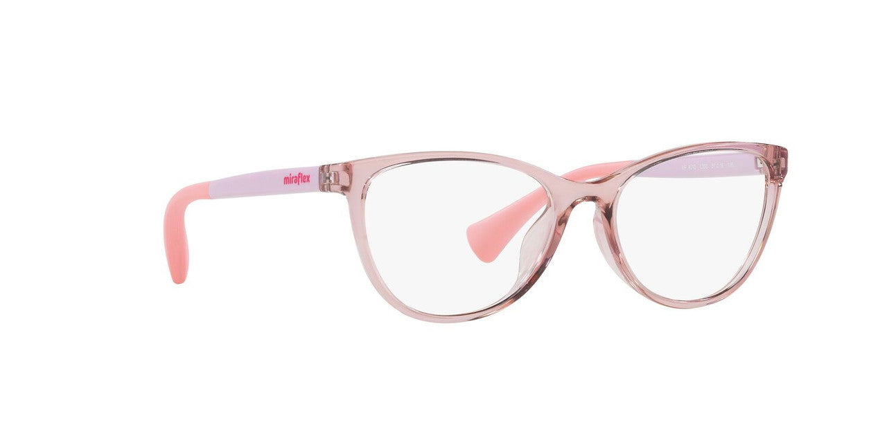 Anteojos Ópticos Miraflex MF4010 Translucent Light Pink Rosa
