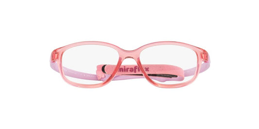 Anteojos Ópticos Miraflex MF4032 Translucent Pink Rosa