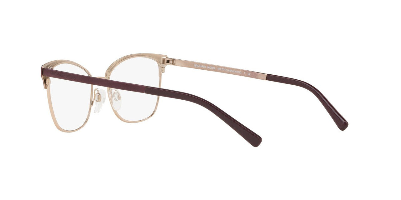 Anteojos Ópticos Michael Kors MK3012 Adrianna Iv Dorado