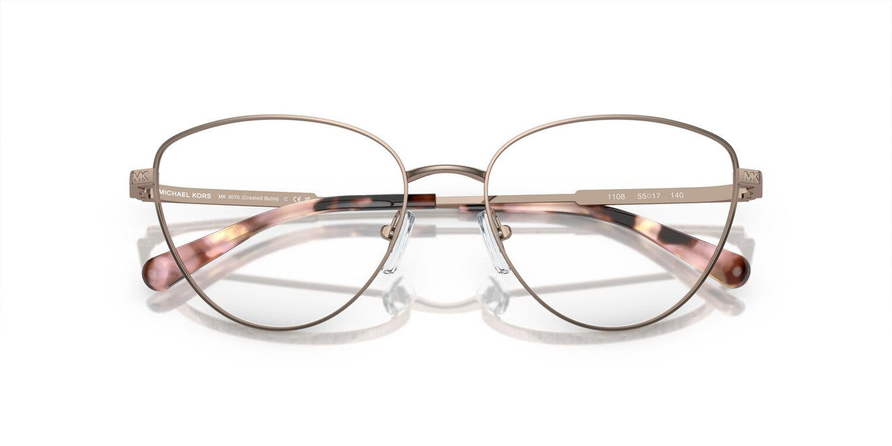 Anteojos Ópticos Michael Kors 0MK3070 Dorado