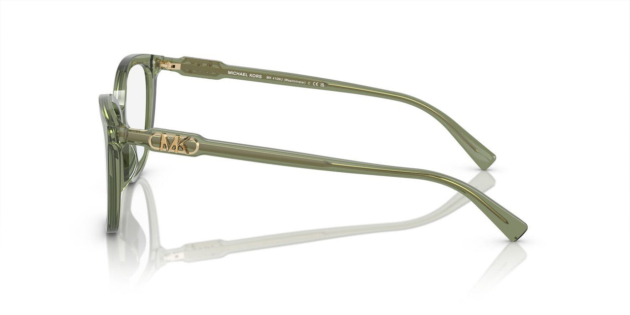 Anteojos Ópticos Michael Kors MK4109U Westminster Verde