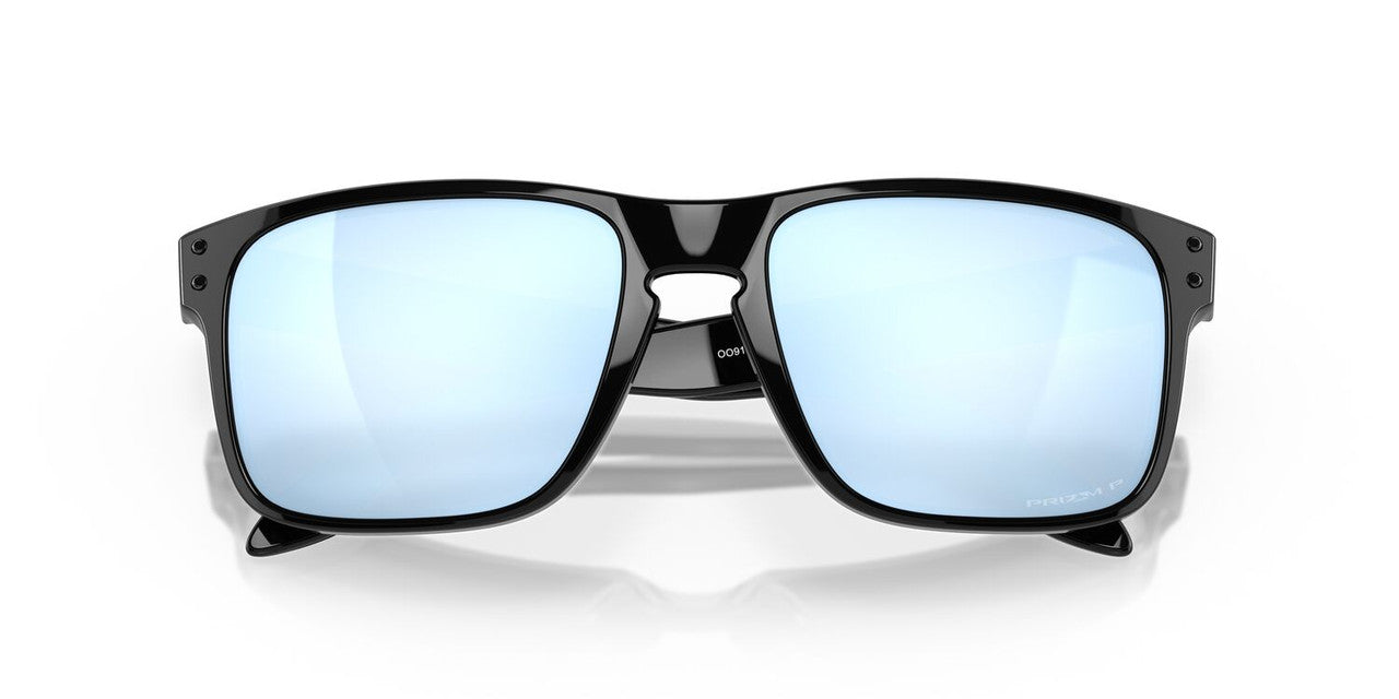 Anteojos De Sol Oakley OO9102 Holbrook Azul/Negro