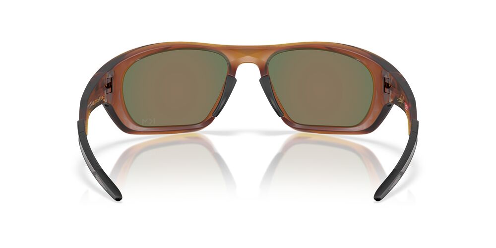 Anteojos De Sol Oakley OO9431 Lateralis Matte Dark Amber Prizm Ruby Rojo/Café