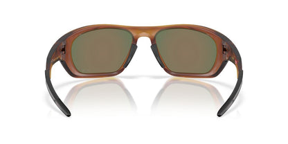Anteojos De Sol Oakley OO9431 Lateralis Matte Dark Amber Prizm Ruby Rojo/Café