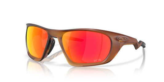 Anteojos De Sol Oakley OO9431 Lateralis Matte Dark Amber Prizm Ruby Rojo/Café