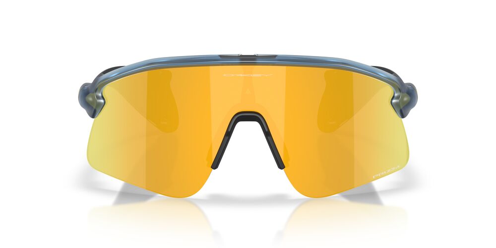 Anteojos De Sol Oakley OO9518 Stunt Devil S Matte Trans Abyss Prizm 24K Azul/Negro