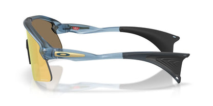 Anteojos De Sol Oakley OO9518 Stunt Devil S Matte Trans Abyss Prizm 24K Azul/Negro