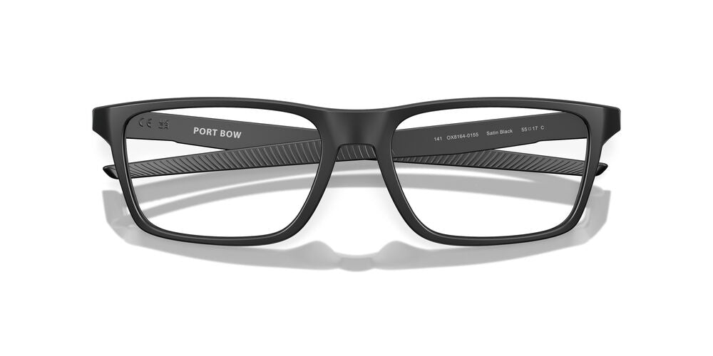 Anteojos Ópticos Oakley OX8164 Port Bow Negro