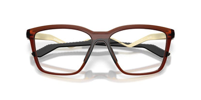 Anteojos Ópticos Oakley OX8191 Enigma Mass Trans Dark Amber Ambar