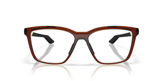 Anteojos Ópticos Oakley OX8191 Enigma Mass Trans Dark Amber Ambar
