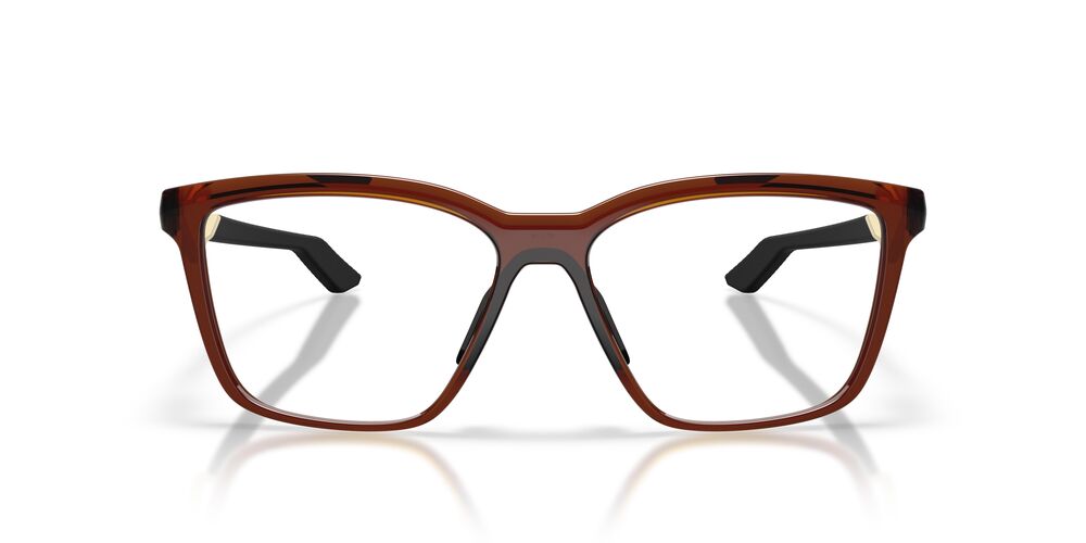 Anteojos Ópticos Oakley OX8191 Enigma Mass Trans Dark Amber Ambar