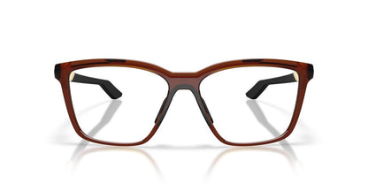 Anteojos Ópticos Oakley OX8191 Enigma Mass Trans Dark Amber Ambar