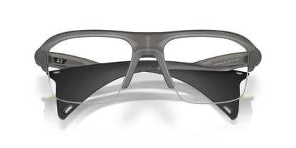 Anteojos Ópticos Oakley OX8198 Stunt Glider Satin Grey Smoke Gris