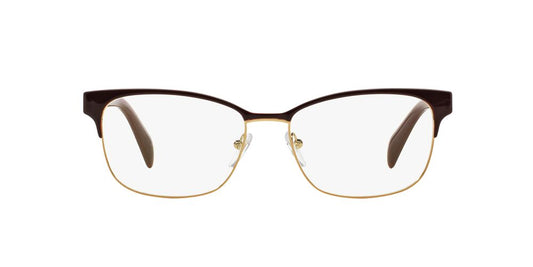Anteojos Ópticos Prada PR 65RV Conceptual Burdeo