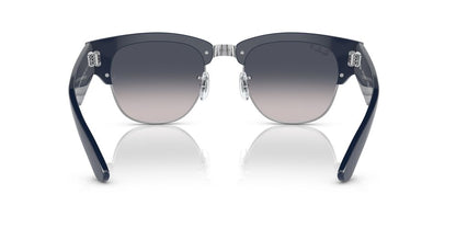 Anteojos De Sol Ray-Ban RB0316S Mega Clubmaster Azul/Azul