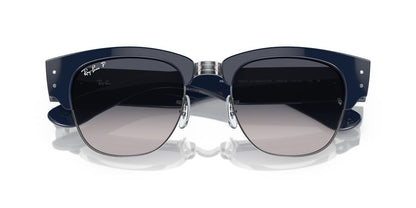 Anteojos De Sol Ray-Ban RB0316S Mega Clubmaster Azul/Azul