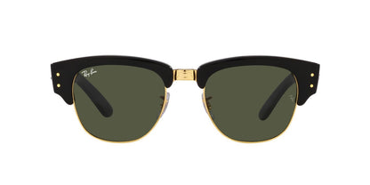 Anteojos De Sol Ray-Ban RB0316S Mega Clubmaster Verde/Negro