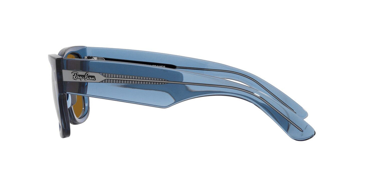 Anteojos De Sol Ray-Ban RB0840S Mega Wayfarer Café/Azul