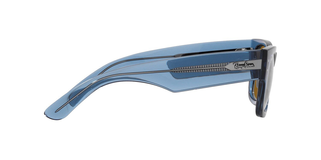 Anteojos De Sol Ray-Ban RB0840S Mega Wayfarer Café/Azul