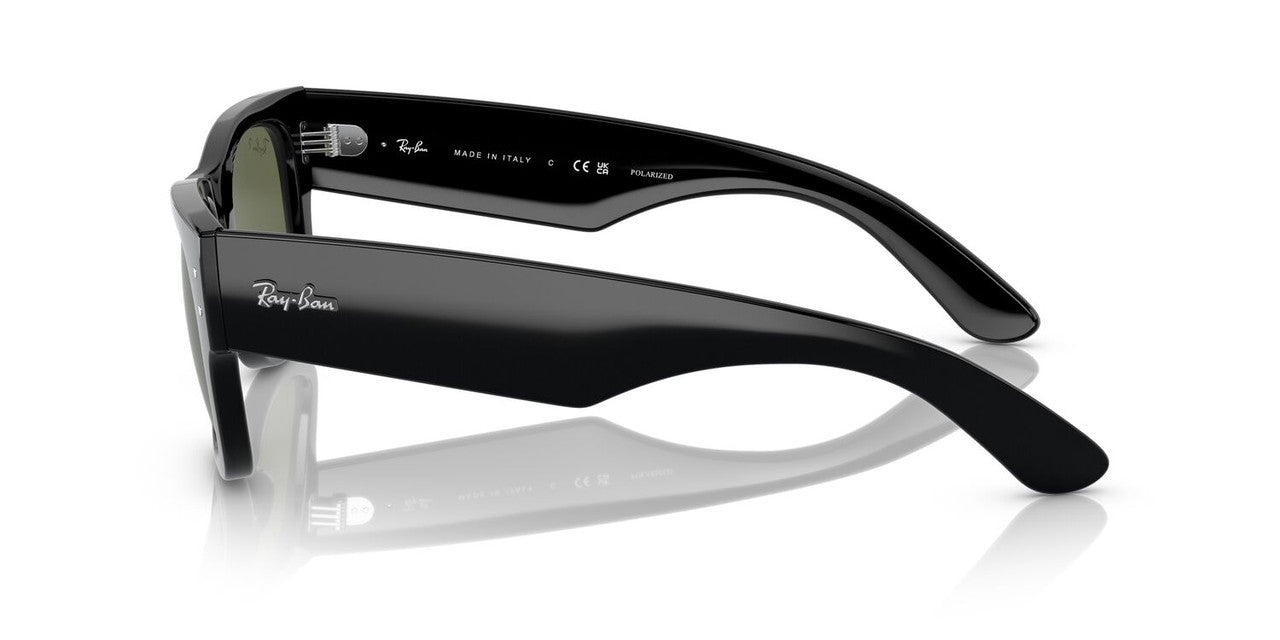 Anteojos De Sol Ray-Ban RB0840S Mega Wayfarer Verde/Negro