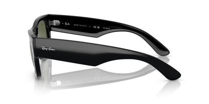 Anteojos De Sol Ray-Ban RB0840S Mega Wayfarer Verde/Negro