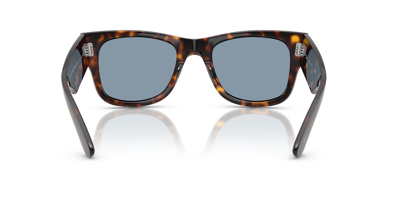 Anteojos De Sol Ray-Ban RB0840S Mega Wayfarer Azul/Havana