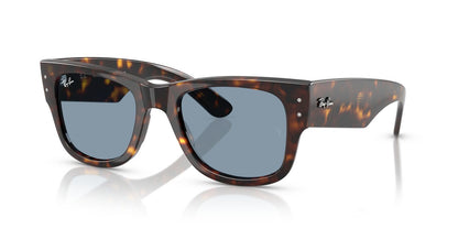 Anteojos De Sol Ray-Ban RB0840S Mega Wayfarer Azul/Havana
