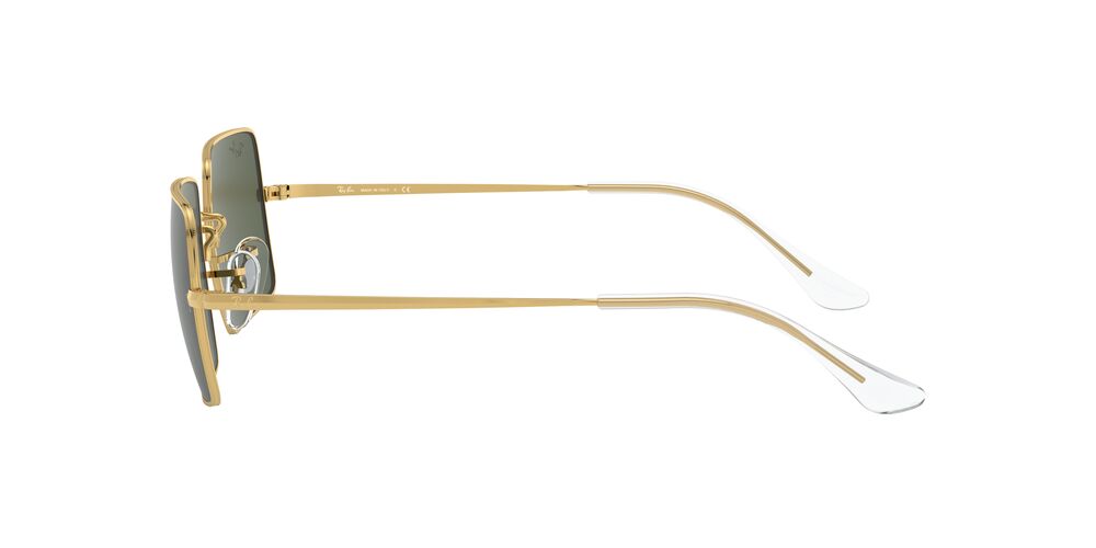 Anteojos De Sol Ray-Ban RB1969 Rectangle Verde/Dorado