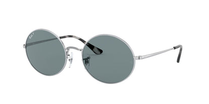Anteojos De Sol Ray-Ban RB1970 Oval Azul/Plateado