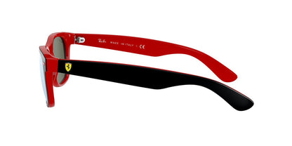 Anteojos De Sol Ray-Ban RB2132M New Wayfarer Plata/Negro