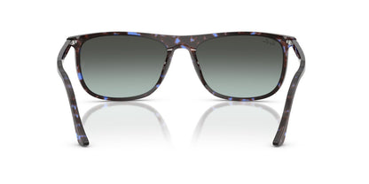 Anteojos De Sol Ray-Ban RB2216 Havana Blue Turtle Blu Vintage Gradient Black Negro/Havana