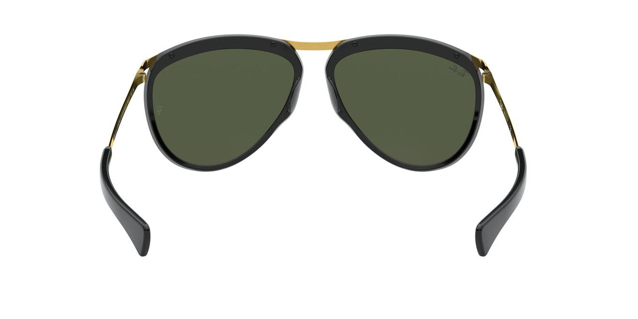 Anteojos De Sol Ray-Ban RB2219 Olympian Aviator Verde/Negro