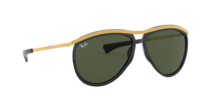 Anteojos De Sol Ray-Ban RB2219 Olympian Aviator Verde/Negro