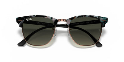 Anteojos De Sol Ray-Ban 0RB3016 Clubmaster Negro/Verde
