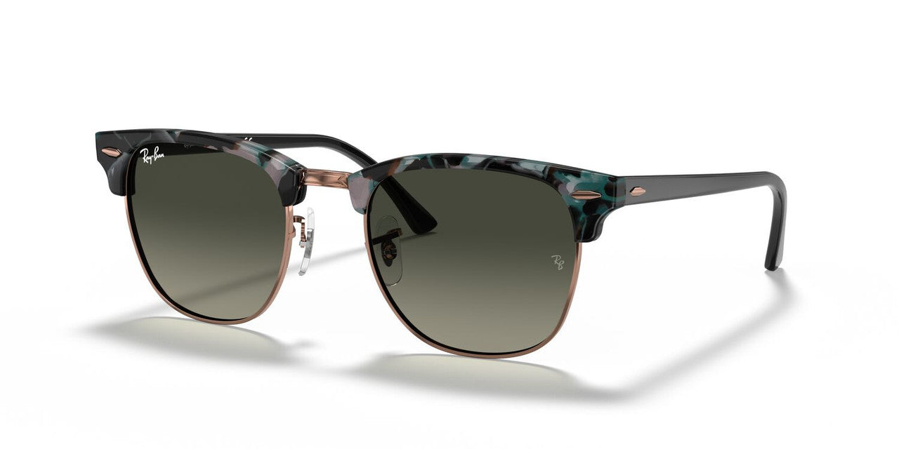 Anteojos De Sol Ray-Ban 0RB3016 Clubmaster Negro/Verde