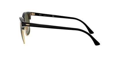 Anteojos De Sol Ray-Ban 0RB3016 Clubmaster Negro/Verde