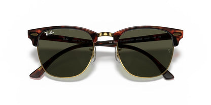 Anteojos De Sol Ray-Ban RB3016 Clubmaster Verde/Havana