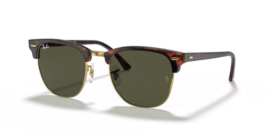Anteojos De Sol Ray-Ban 0RB3016 Clubmaster Havana/Verde