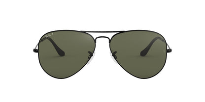 Anteojos De Sol Ray-Ban RB3025 Aviator Large Metal Verde/Negro
