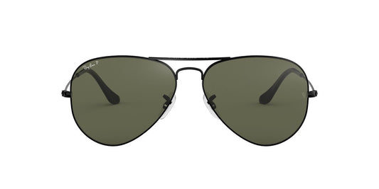 Anteojos De Sol Ray-Ban RB3025 Aviator Large Metal Verde/Negro