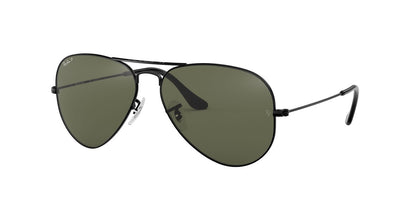Anteojos De Sol Ray-Ban RB3025 Aviator Large Metal Verde/Negro