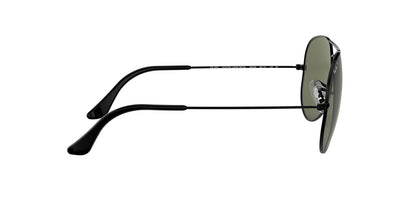 Anteojos De Sol Ray-Ban RB3025 Aviator Large Metal Verde/Negro