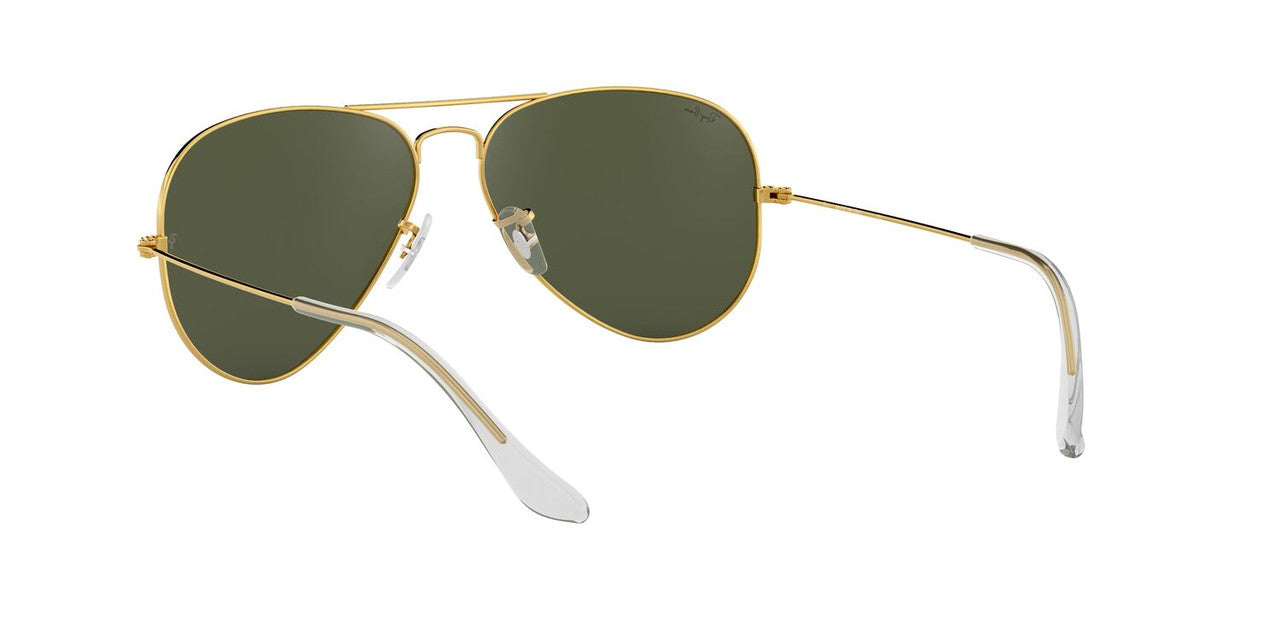Anteojos De Sol Ray-Ban RB3025 Aviator Large Metal Verde/Dorado