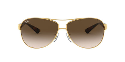 Anteojos De Sol Ray-Ban RB3386 Café/Dorado