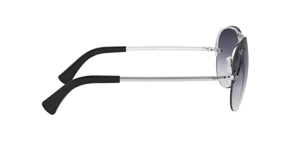 Anteojos De Sol Ray-Ban RB3449 Verde/Plateado